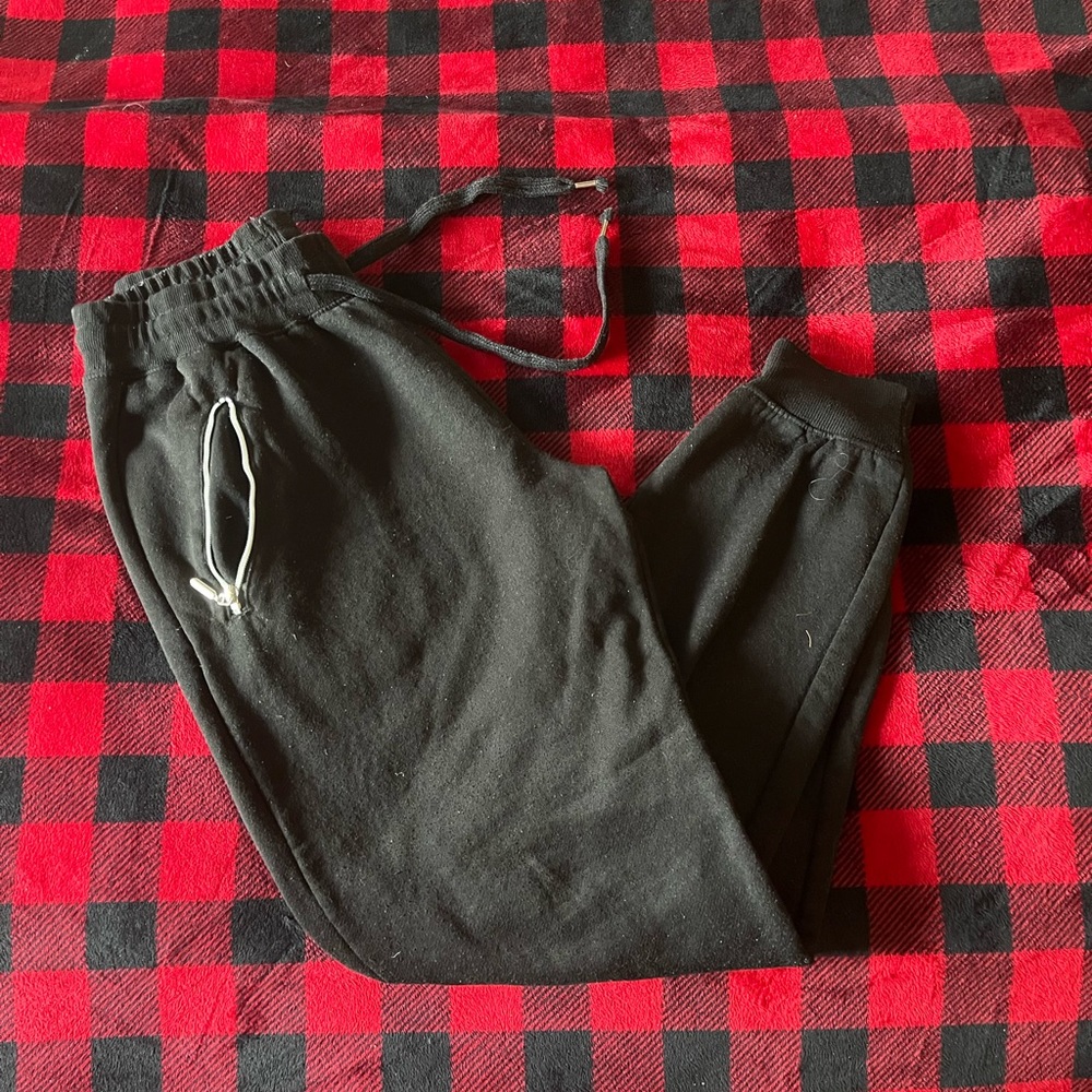 Black joggers